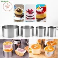 ราคา ASD3366☾▧▽พิมพ์มูสเค้กวงกลม ริงทำเค้กมูส เค้กริง มูสริง พิมพ์วงแหวน พิมพ์วงกลมสแตนเลสไร้รอยต่อขนาดสูง 5 cm (13529069531)