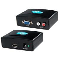 ราคา ส่งเร็วของแท้% กล่องแปลงสัญญณ VGA TO HDMI Converter With Audio รุ่น FY 1316 สีดำ (11041589616)