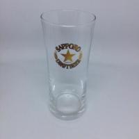 ราคา แก้วเบียร์ SAPPORO Draft Beer โลโก้ดาวและตัวอักษรสีทอง นำเข้าจากประเทศญี่ปุ่น (2291788517)
