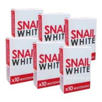 ราคา Snail White Soap สบู่หอยทาก สเนลไวท์ 70g. (6ก้อน) (298555076)