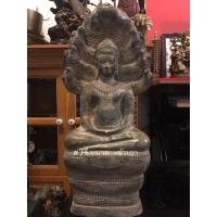 ราคา พระบูชาปางนาคปรกศิลปะสมัยลพบุรีเนื้อทองเหลืองขนาดค่อนข้างใหญ่ (8360906161)