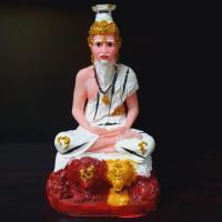 ราคา บรมครูปู่ฤาษี แต่งชุดลายเสือสีขาว หน้าตัก 5 นิ้วสูง 25 cm (9016037627)