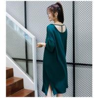 ราคา ชุดคลุมท้อง ทรง Over Siz ผ้ายืดเรย่อนเนื้อดี ยืดหยุ่นได้เยอะ เนื้อผ้าเย็นใส่สบาย (977804516)