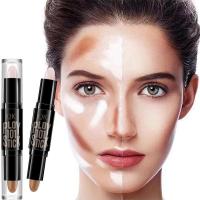 ราคา Beauty Double-headed Concealer Stick Clavicle Shadow Pen Facial Three-dimensional Highlight Stick Concealer Pen (10946497729)