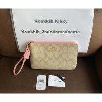ราคา Coach คล้องมือ 2 zips L ของแท้นำเข้าจากอเมริกา (9150997753)