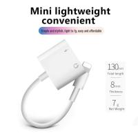 ราคา 2 in 1 Lighting ฟังอะแดปเตอร์สำหรับ iphone X 8 Plus ชาร์จอะแดปเตอร์แจ็ค 3.5 มม. AUX Splitter สำหรับ iphone XS MAX (2596503351)