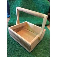 ราคา ตระกร้าใส่ของ ไม้สักแท้มีขา4มุม (6632636487)