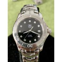 ราคา Tag Heuer Stainless Steel Women's Quartz Link Watch w/ MOP Diamond Dial WJ1318-0 (19127113806)
