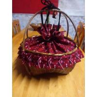 ราคา ตะกร้าประดับผ้าพิมพ์แพรวา (21546789902)