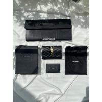 ราคา YSL Envelope Wallet GHW ปี2021 กระเป๋าสตางค์YSL สีดำ (20430693042)