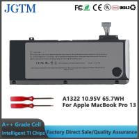 ราคา JGTM แบตเตอรี่แล็ปท็อป A1322 10.95V 63.5Wh สำหรับ Apple Macbook Pro 13 ''A1278 2009 2010 2011 MC700 MB990 MC374 (23451220046)