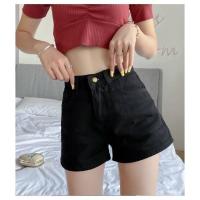 ราคา FF.shop-กางเกงยีนส์ขาสั้นเอวสูงNEWทรงสวยๆสไตล์เกาหลี#1001 (6561269216)