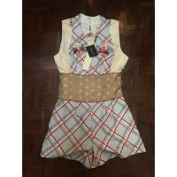 ราคา จั๊มสูทขาสั้นงานป้าย Honey me (977409962)