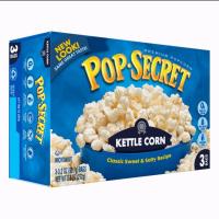ราคา POP SECRET Kettle Corn เมล็ดข้าวโพดป๊อปคอน : รสเค็ม+หวาน 272 g. (2079036437)