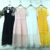 ราคา เดรสลูกไม้ขนมชั้นสีชมพู งานป้าย มือ1 NaNa ไซต์ L (2289810466)