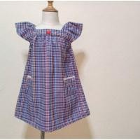 ราคา เดรสเด็กผู้หญิง เดรสผ้าขาวม้า ชุดเด็กผู้หญิง ชุดผ้าขาวม้าเด็ก ชุดไทยเด็ก เสื้อเด็ก (7961973659)