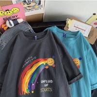 ราคา เสื้อยืดแขนสั้นฤดูร้อนสไตล์เกาหลีเสื้อยืดแขนสั้นสไตล์ใหม่สไตล์ฮ่องกง (3948293852)
