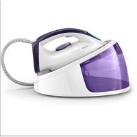ราคา bedelivery PHILIPS FastCare Compact เตารีดแรงดันไอน้ำ (1.3 ลิตร 2400 วัตต์) รุ่น GC6704 สีขาว-ม่วง (7626174704)