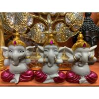 ราคา พระพิฆเนศเด็กเทพแห่งความสำเร็จเซ็ตปิดหูปิดตาปิดปาก (13229039774)