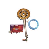 ราคา เตาแก๊สแรงดันสูง เตาเร่ง KB10 แบบวาล์ว ยาว 75 ซม. + Lucky flame หัวปรับแรงดัน L-322S พร้อม สายยางนำแก๊ส (5644274414)