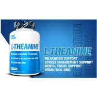 ราคา [เข้มข้า] EVL L-Theanine แอล-ธีอะนีน 200 mg 60 Rapid Release Capsules บำรุงสมอง คลาดเครียด หลับสบาย (21192550065)