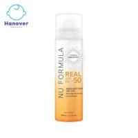 ราคา [WS] Nu Formula นู ฟอร์มูล่า คริสตัล ซัน สเปรย์ เรียล เอสพีเอฟ 50+ พีเอ++++ 100 มล. (20945286348)