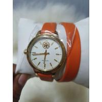 ราคา นาฬิกา Tory Burch สายหนังสีส้ม แท้100% (22452222782)