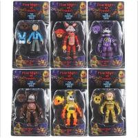 ราคา ฟิกเกอร์ Five Nights At Freddy Fnaf Bonnie Foxy Freddy Fazbear ของเล่นสําหรับเด็ก 5 ชิ้น (6858912547)
