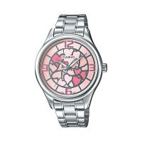 ราคา CASIO นาฬิกาข้อมือผู้หญิง รุ่น LTP-E128D-4ADF - สีชมพู (365253972)