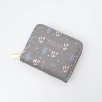 ราคา กระเป๋าสตางค์ Forever Young ใบสั้น 1 ซิปรอบ ด้านหน้าสกรีนลายดอกไม้ (SS1212) (12141579634)