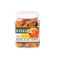 ราคา Sleeky สลิคกี้ บิสกิต อาหาร ขนม สุนัข ชนิดแท่ง รูปกระดูก กลิ่น ไก่ 340 กรัม (1 กล่อง) (1141052719)