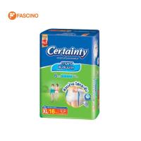 ราคา CERTAINTY Superpants เซอร์เทนตี้ ซุปเปอร์แพ้นส์ กางเกงผ้าอ้อมผู้ใหญ่ ซึมซับมาก Size XL 16 ชิ้น (5368570806)