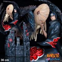 ราคา Figure ฟิกเกอร์ Model Zuoban Studio Naruto Shippuden นินจาจอมคาถา โอ้โฮเฮะ นารูโตะ ชิปปุเดง Itachi Uchiha อุจิวะ อิทาจิ (13539004477)