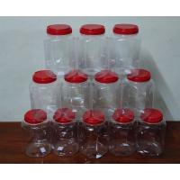 ราคา ส่ง(แพ็ค12ชิ้น) กระปุกฝาแดง กระปุกขนม โหลใส่อาหาร ขวดโหลปลากัด ขวดโหลเลี้ยงปลากัด โหลพลาสติก 8 เหลี่ยม ไซส์ใหญ่ มีหูหิ้ว (21551870778)