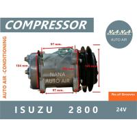 ราคา ของใหม่ มือ 1!!! COMPRESSOR คอมแอร์ ISUZU 2800 24V คอมเพลสเซอร์แอร์รถยนต์ (5118311042)