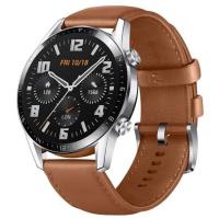 ราคา Huawei Watch GT 2 Classic 46mm รับประกันศูนย์ไทย 1 ปี Pebble Brown Leather Strap นาฬิกาอัจฉริยะสายหนังแท้ หัวเว่ย (7713504552)