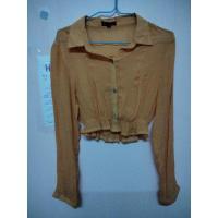 ราคา เสื้อครอปคอปกเอวจั้ม (12035733814)