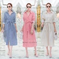 ราคา เดรสเชิ๊ตทรงปล่อย เกร๋ทั้งใส่เที่ยว ทั้งใส่ทำงาน (3353176209)