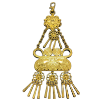 ราคา ตุ้งติ้งห้อยเข็มขัด Vintage Jewelry ประดับเข็มขัด เครื่องประดับชุดไทย ตุ้งติ้ง (8328031500)