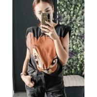 ราคา ZARA Bambi น่ารักไม่ไหว x cotton x T shirt x Disney อก 36 -38 ยาว 22 size: S ตำหนิ :❌อ่านตำหนิก่อน• Tag : ครบCode: 330) (17278119420)