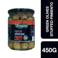 ราคา Fragata Spanish Olives Stuffed with Minced Pimiento 450g ++ ฟรากาต้า มะกอกยัดไส้พริกพีเมียนโต 450 กรัม (9381724598)