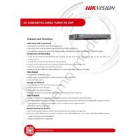 ราคา DS-7216HQHI-K1 Hikvision เครื่องบันทึกภาพ DVR 16Ch. H.265/H.265+ (1393035534)