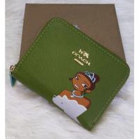 ราคา กระเป๋าสตางค์ผู้หญิง Coachใบสั้น ซิปรอบ หนังสวย ซิปปั้ม ขนาด 6 นิ้ว งานกล่อง+การ์ด+ถุงผ้า (10564545627)