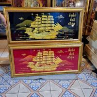 ราคา กรอบรูปภาพมงคล เรือสำเภา (ได้1บาน) เสริมฮวงจุ้ย ขนเงิน ทอง เข้าบ้าน ประสบผลสำเร็จ ไร้อุปสรรค ราบรื่น ร่ำรวย รุ่งเรือง (20580358726)
