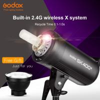 ราคา Godox SK400II Studio Flash 400Ws GN65 with Built-in Godox 2.4G Wireless X System (1965736702)