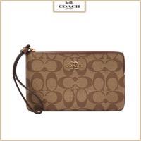 ราคา American Coach COACH กระเป๋าสะพายสตรีนาฬิกาข้อมือกระเป๋าใส่เหรียญ 6648 ซิปเดี่ยวคลัทช์กระเป๋าถือขนาดใหญ่สามารถใส่ Plus (18059610058)