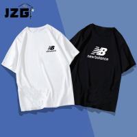 ราคา 【COD】เสื้อยืด rudedog∋ ฤดูร้อน New Balance เสื้อยืดแขนสั้นสำหรับชายและหญิงหลวมกีฬา NB คอกลมคู่รักยอดนิยมแบรนด์ใหม่ (10406159736)
