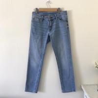 ราคา กางเกงยีนส์ขากระบอกเล็กMuji(มือสอง) (16640285363)
