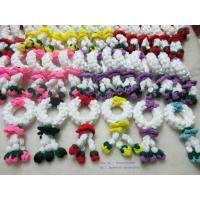 ราคา พวงมาลัย พวงมาลัยถักโครเชต์ ราคาต่อพวง (305173881)