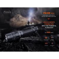 ราคา ไฟฉาย FENIX PD40R V3.0 RECHARGEABLE FLASHLIGHT : สินค้ารับประกัน 3 ปี (23574838540)